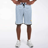 Blues Clues Basketball Shorts Basketball Short Rib - AOP - Thathoodyshop