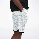 Blues Skies Ahead Basketball Shorts Basketball Short Rib - AOP - Thathoodyshop