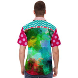 Jubilee's Garden S/S Button Down Shirt Short Sleeve Button Down Shirt - AOP - Thathoodyshop