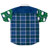Golf Edinburgh S/S Button Down Shirt Short Sleeve Button Down Shirt - AOP - Thathoodyshop
