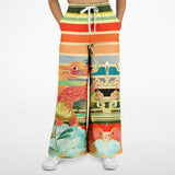The Koi Dragon Flare Leg Joggers Bellbottoms - Thathoodyshop