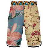 The Generation Gap Basketball Shorts Basketball Short Rib - AOP - Thathoodyshop