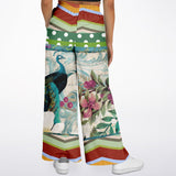 Green Peacock Flare Leg Joggers Flare Joggers - Thathoodyshop
