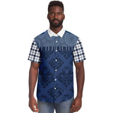 Victorious S/S Button Down Shirt Short Sleeve Button Down Shirt - AOP - Thathoodyshop