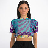 Purple Jetson Cropped Sweater Cropped Sweater - Thathoodyshop