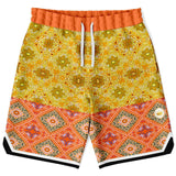 Taj Mahal Basketball Shorts Basketball Short Rib - AOP - Thathoodyshop