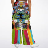 Carnivale Striped Stretchy Phat Bellbottoms Bellbottoms - Thathoodyshop