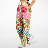 Pink Paisley Park Flare Leg Joggers Flare Joggers - Thathoodyshop