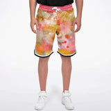 Brando Tahiti Basketball Shorts Basketball Short Rib - AOP - Thathoodyshop
