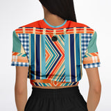 Salsa Time Short Sleeve Cropped Sweater Cropped Short Sleeve Sweatshirt - Thathoodyshop