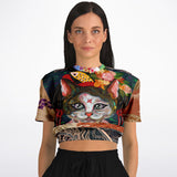 Sushi Boat Cropped Sweater Cropped Sweater - Thathoodyshop