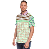 Melon Balls S/S Button Down Shirt Short Sleeve Button Down Shirt - AOP - Thathoodyshop