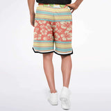 Summer Juxtapose Basketball Shorts Basketball Short Rib - AOP - Thathoodyshop