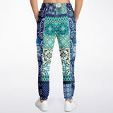 Mykonos Floral Patchwork Unisex Cargo Sweats Cargo Sweats - Thathoodyshop