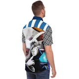 It's About Time S/S Button Down Shirt Short Sleeve Button Down Shirt - AOP - Thathoodyshop