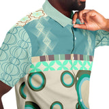 Circle Time S/S Button Down Shirt Short Sleeve Button Down Shirt - AOP - Thathoodyshop