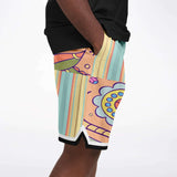 So Good! Basketball Shorts Basketball Short Rib - AOP - Thathoodyshop