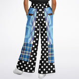 Pacific Palisades Split Level Bellbottoms Flare Leg Pants - Thathoodyshop
