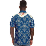 The Regal Beagle S/S Button Down Shirt Short Sleeve Button Down Shirt - AOP - Thathoodyshop