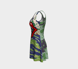 Zebra Unity II Dress Flare Dress - Thathoodyshop