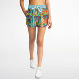 OG San Diego Butterfly Striped Running Shorts Running Shorts - Thathoodyshop