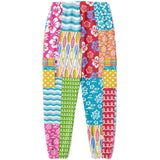 Maui Waui Hawaiian Patchwork Cargo Sweats Cargo Sweatpants - Thathoodyshop