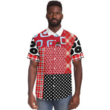 Red Pacific Palisades Button Down Shirt Short Sleeve Button Down Shirt - Thathoodyshop