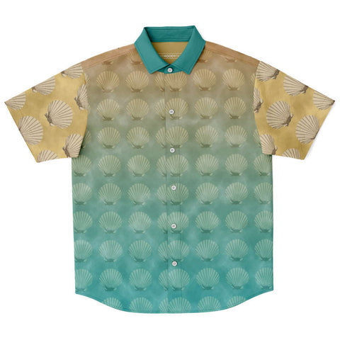 Atlantis LTD S/S Button Down Shirt Short Sleeve Button Down Shirt - AOP - Thathoodyshop