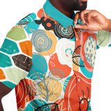 My Geo Life S/S Button Down Shirt Short Sleeve Button Down Shirt - AOP - Thathoodyshop
