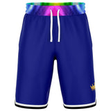 Rings of Saturn Basketball Shorts Basketball Short Rib - AOP - Thathoodyshop