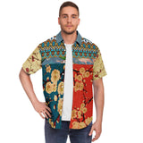The Generation Gap S/S Button Down Shirt Short Sleeve Button Down Shirt - AOP - Thathoodyshop