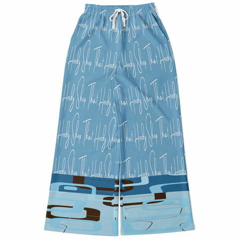 Blue Geo THS Signature SW  Bellbottoms Bellbottoms - Thathoodyshop