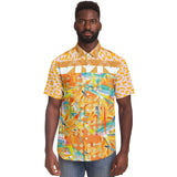 Coral Gables S/S Button Down Shirt Short Sleeve Button Down Shirt - AOP - Thathoodyshop