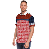 Super Kenzo S/S Button Down Shirt Short Sleeve Button Down Shirt - AOP - Thathoodyshop