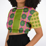 Jambalaya Deluxe Cropped Sweater Cropped Short Sleeve Sweater - Thathoodyshop