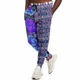 Norma Jean Purple Floral Fleece Joggers Joggers - Thathoodyshop