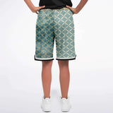 Mermaid's Tale Basketball Shorts Basketball Short Rib - AOP - Thathoodyshop