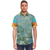 Pleasure Point S/S Button Down Shirt Short Sleeve Button Down Shirt - AOP - Thathoodyshop