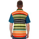 Tequila Sunrise Short Sleeve Button Down Shirt Short Sleeve Button Down Shirt - Thathoodyshop