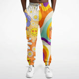 Happy Valley Retro Floral Cargo Joggers Cargo Sweatpants - Thathoodyshop
