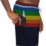 Royal Navy PSU Rainbow Stripe Fleece Joggers Joggers - Thathoodyshop