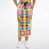 Pink Paisley Park Pocket Maxi Skirt Maxi Skirt - Thathoodyshop