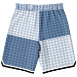 Blue Lagoon Basketball Shorts Basketball Short Rib - AOP - Thathoodyshop