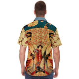The Generation Gap S/S Button Down Shirt Short Sleeve Button Down Shirt - AOP - Thathoodyshop