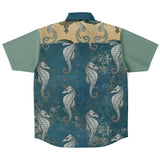 Bon Voyage S/S Button Down Shirt Short Sleeve Button Down Shirt - AOP - Thathoodyshop