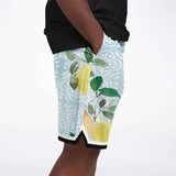 Lemony-Fresh Basketball Shorts Basketball Short Rib - AOP - Thathoodyshop