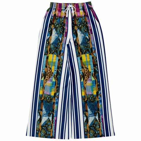 Juxtapose Striped Patchwork Stretchy Phat Bellbottoms Bellbottoms - Thathoodyshop