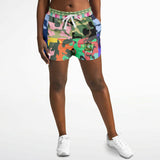 THS Snake Bite Camo Patchwork Running Shorts Running Shorts - Thathoodyshop