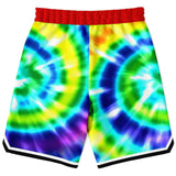 Rainbow Pride Basketball Shorts Basketball Short Rib - AOP - Thathoodyshop