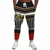 THS Snake Bite Black Trio Fleece Joggers Joggers - Thathoodyshop